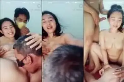 Wanita Indo Threesome Brutal Bersama Dua Pria Sekaligus Full HD